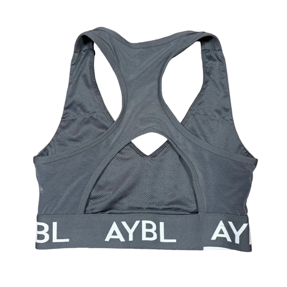 Women's AYBL Sports Bra & Shorts Set - Gray‎ - M